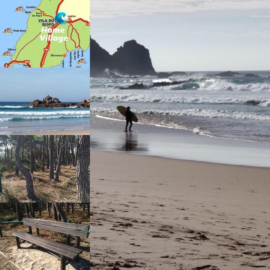 Home Village Vila do Bispo Bagian luar foto